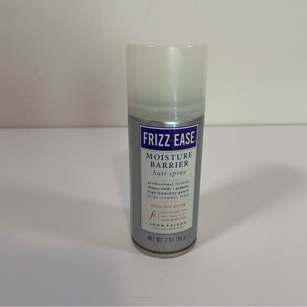 Vintage John Frieda Fizz Ease Moisture Barrier Firm Hold Hairspray 2OZ